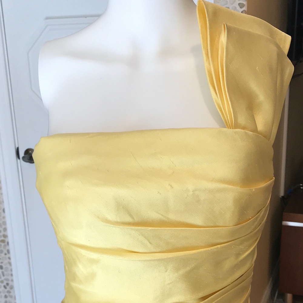 Roberto Cavalli Raw silk gown
